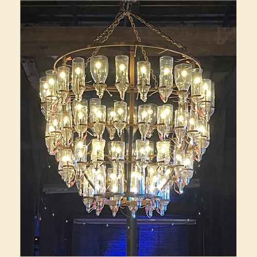 "Champagne Dress Chandelier-2"