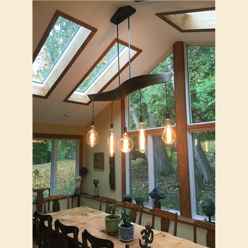 "Curves-Edison Ceiling Light"