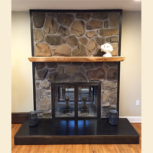 Fireplace Surround and Doors