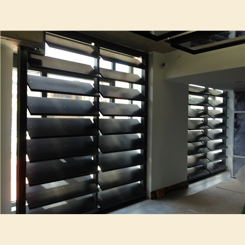 Lobby Window Louvers