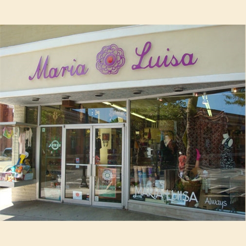 Maria Luisa Store Exterior Signage