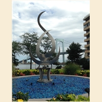 Anahata Sculpture,  Cryder House Gated Community, Beechhurst, NY