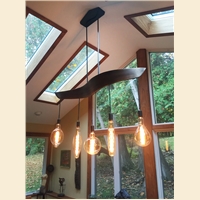 "Curves-Edison Light Ceiling Light"