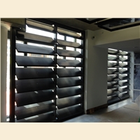 Lobby Window Louvers