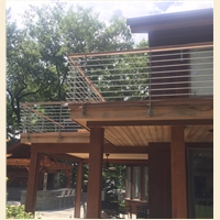 Fishman Custom Stainless Steel Deck Railing