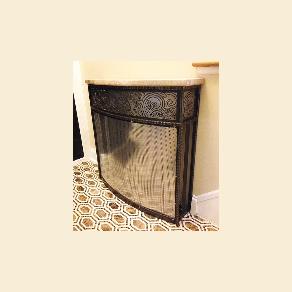 Art Deco Radiator Cover Functional Art